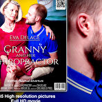 Fourth pic of Granny Eva Delage loves fucking her young chiropractor at home - Mature.nl