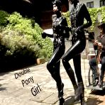 First pic of Club Rubber Restrained | Double Pony Girl - video