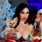 First pic of Evilyn Ink and Misha Montana Have Some Christmas Fun!