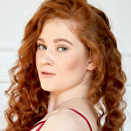 First pic of Sofilie Hot Redhead with Curly Hair