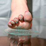 Fourth pic of Marie McCray Soles on Glass Remastered - Foot Fetish Daily: The #1 Foot Fetish Site on the Internet