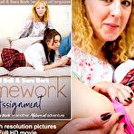 Fourth pic of Mature Stepmom Tati Bali helps out her hot stepdaughter Sara Bork with her homework. It turns wild! - Mature.nl