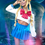 First pic of Chloe Temple Sailor Moon VR Cosplay X - Cherry Nudes