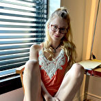 First pic of Riley Star in Slim Blonde with Glasses at ATK Girlfriends - Free Naked Picture Gallery at Nudems