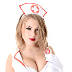 First pic of Hot Nurse Viola Paige Strips at Europornstar.com