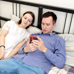 First pic of Cortney Weiss lures her boyfriend away from his phone for instant sex