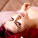 Third pic of Pandora Red in Red On Bed by Met-Art X | Erotic Beauties