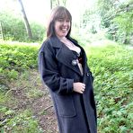 First pic of Naughty wife from Colchester in stockings & wellies flashing her ass and pussy in the woods – UK Wives Pics