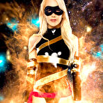 Second pic of Kenna James in Carol Danvers Ms Marvel at VR Cosplay X - Cherry Nudes