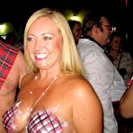 Second pic of FlashingMILF.com - Real life MILFs flashing tits and pussy in public