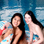 Third pic of Amelia Riven & Kathai in the Pool