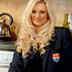 First pic of Emma Clare A Blonde In Navy Uniform College Uniform - Cherry Nudes