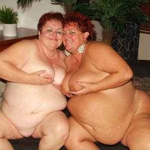 Horny Mature Fatties Threesome #242491