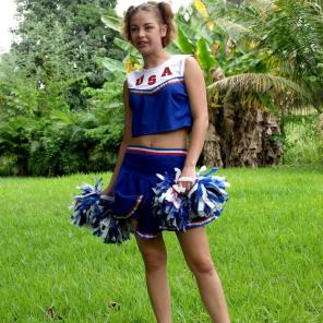 Cute Cheerleader Striptease #318713