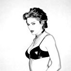 First pic of Madonna sexy and topless black-&-white scans