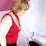 First pic of Mature slut having sex on a toilet