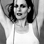Fourth pic of Sigourney Weaver sexy ans see through b-&-w scans