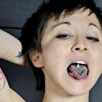 First pic of Kinky Mei Maras tattooed tit torture