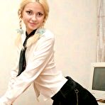 First pic of Erica'Fantasies at AllTeenStars.com-Teen office girl in a short skirt