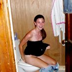 Second pic of BadExGFs.com :: Hot pics of hot babes sitting on the toilet