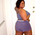 Third pic of Hardcore Fatties - Black Fat Girl Posing And Masturbating