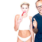 Fourth pic of Miley Cyrus non nude posing photoset