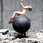 Second pic of Miley Cyrus naked at Wrecking Ball images