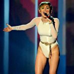 First pic of Miley Cyrus cameltoe & hard nipps at MTV Europe