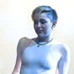 Second pic of Miley Cyrus cameltoe & hard nipps at MTV Europe