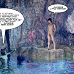 Fourth pic of Undersea jerking 3D gay cartoons: gay hentai anime comics and legs fetish fantasy about 18yo twink boys masturbation, foot fingers licking and crazy cumshot by 8-inch cock