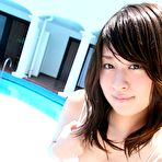 First pic of Risa Misaki - Risa enjoys flashing her hairy pussy 