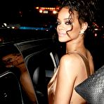Fourth pic of Rihanna shows ass crack in night dress