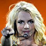 Third pic of Britney Spears sexy performs on the stage in France