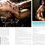 Fourth pic of Rihanna naked but covered mag photos
