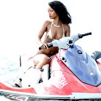 Second pic of Rihanna sexy in bikini on a beach in Barbados