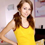 First pic of Flat-chested teen cutie nude