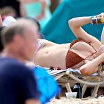 First pic of LeAnn Rimes sexy sunbathing in bikini