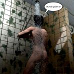 First pic of Military gay 3D animation comics: virtual gay porn story of young recruit and skilled sergeant in a shower