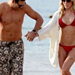 First pic of LeAnn Rimes caught in bikini on the beach in Mexico
