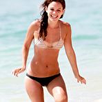 First pic of Rachel Bilson sexy in bikini on the beach
