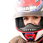 First pic of Abigail at AllTeenStars.com-unbelievable sexy 18 year old Abigail posing with a big helmet