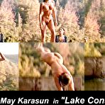 Second pic of May Karasun fully nude in Lake Consequence