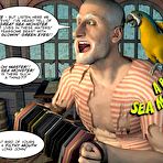 First pic of 3D gay porn comics: Cabin boy adventures aboard the Nautilus submarine, virtual gay twink anime story