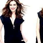 Third pic of Anne Hathaway various non nude posing scans from mags
