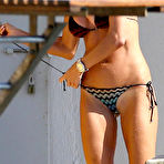 Fourth pic of Victoria Silvstedt wearing a bikini in St Tropez