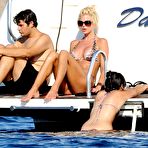 Third pic of Victoria Silvstedt exposed her ass & boobs in bikini
