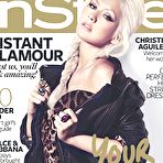 First pic of Christina Aguilera non nude posing scans from magazines