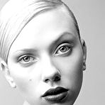 First pic of Scarlett Johansson black-and-white scans from mags
