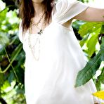 First pic of Yura Aikawa - Yura Aikawa cute Asian teen in white dress 