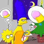 Third pic of Simpsons family Christmas orgy - VipFamousToons.com